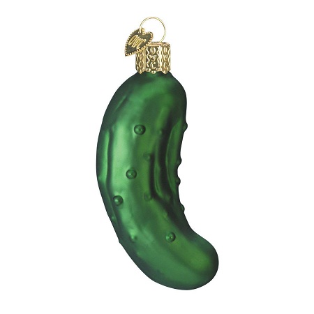 Old World Christmas Pickle Glass Blown Ornaments