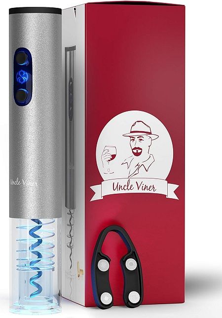 Uncle Viner Electric Wine Opener with Charger